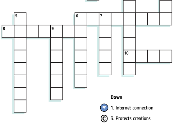 T2 Ex 5 Crossword   the internet